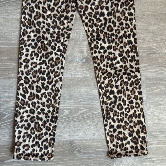VERONICA BEARD Debbie Leopard Button Front Skinny Jean 25 - Picture 5 of 12
